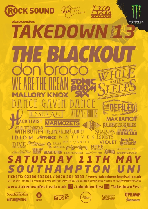 The Defiled, Hang the Bastard and More Join Takedown Festival 2013 Elithia Post