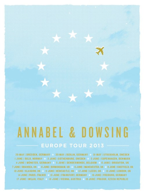 Annabel and Dowsing June UK Tour 2 image
