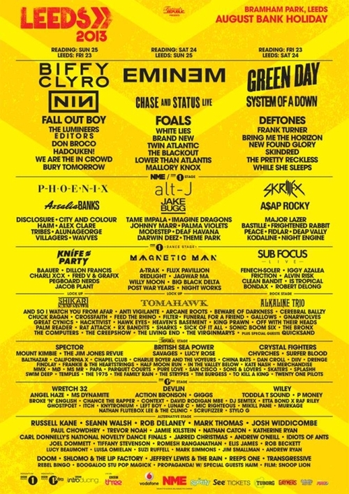 Several Additions Announced for Reading and Leeds Festival Including Off With Their Heads, Gnarwolves, Sharks and Many More 2 Several Additions Announced for Reading and Leeds Festival Including Off With Their Heads, Gnarwolves, Sharks and Many More Darwin Deez Post