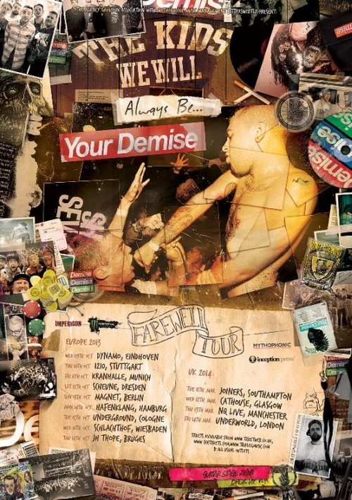 Your Demise Farewell UK Tour Announced UK Tour Post