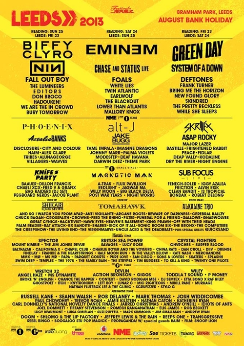 EarlWolf To Replace Brand New at Reading and Leeds Festival Bag Raiders Post