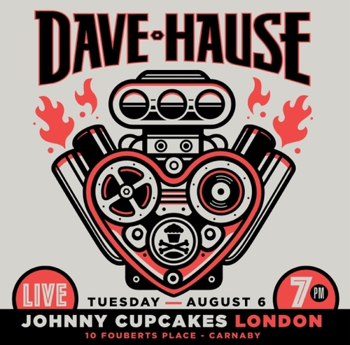 Dave Hause Announces Free Johnny Cupcakes London Instore Show Dave Hause Post
