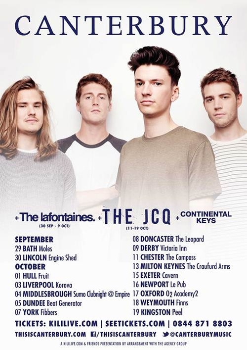 New Canterbury Song Posted & EP Announced Canterbury Post