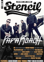 New Stencil Magazine Released featuring Papa Roach, AFI and Many More AFI Post
