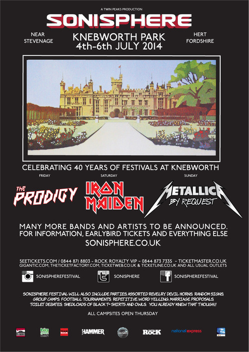 The Prodigy Announced As Final Sonisphere 2014 Headliner 2014 Post