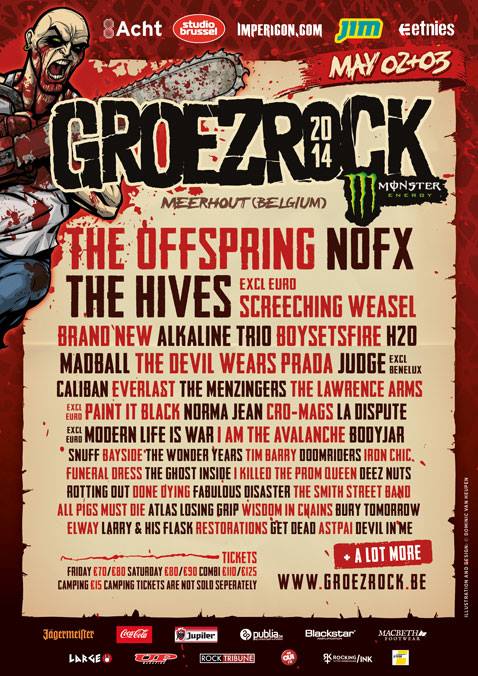 Groezrock Adds Brand New, The Lawrence Arms, IKTPQ, and More 2014 Post