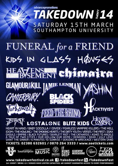 Blitz Kids, Heart of a Coward and More Added to Takedown 2014 2014 Post
