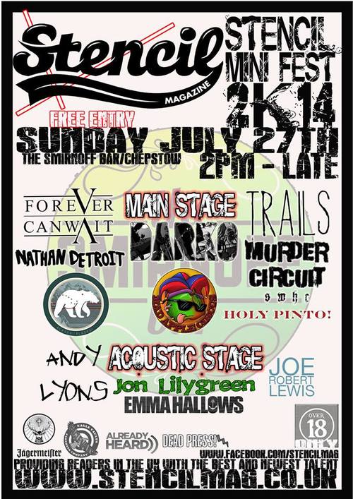Forever Can Wait, Darko, Trails and More Announced for Stencil Mini Fest 2014 Darko Post