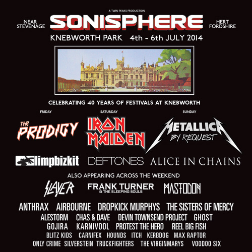 Deftones, Frank Turner, Reel Big Fish and More Added to Sonisphere 2014 2014 Post