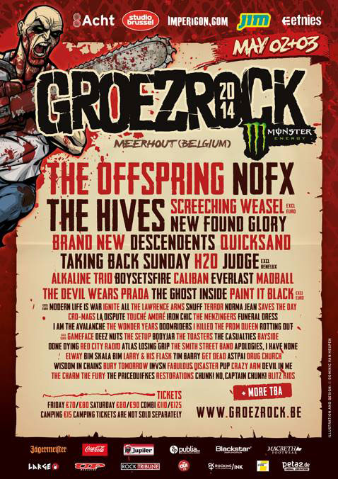 Descendents, ALL, Drug Church and INVSN Added to Groezrock 2014 ALL Post
