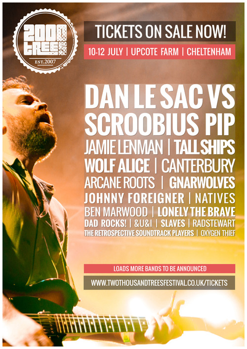 Arcane Roots, Canterbury, Lonely The Brave and More Added to 2000trees Festival &U&I Post