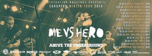 Already Heard Tour Tales: Above The Underground - European Tour with Me vs Hero Above The Underground Post