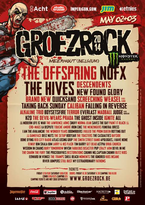 Falling In Reverse Confirmed as Final Groezrock Band 2014 Post