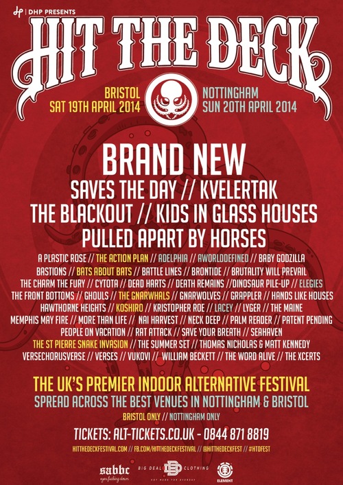 Hit The Deck Festival Adds Kvelertak, Baby Godzilla, Pulled Apart By Horses and More 2 Hit The Deck Festival Adds Kvelertak, Baby Godzilla, Pulled Apart By Horses and More Baby Godzilla Post