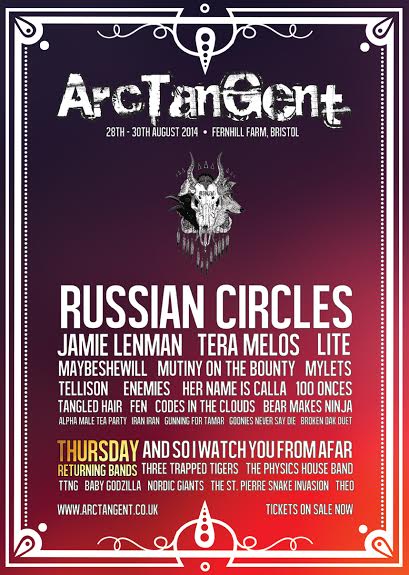 Russian Circles Announced for ArcTanGent ArcTanGent Post