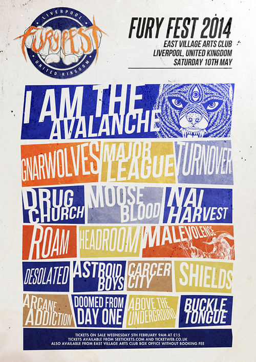 Drug Church, Headroom and More Added to Liverpool's Fury Fest Arcane Addiction Post