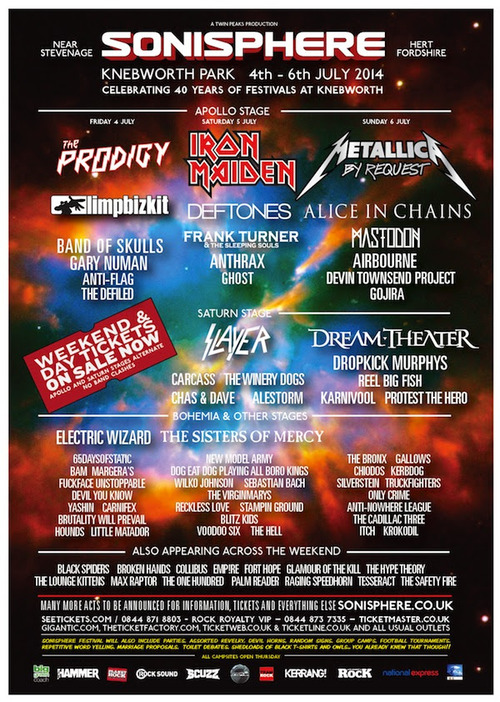 Band of Skulls, Gallows, The Bronx, 65daysofstatic, Chiodos and More Announced for Sonisphere 2014 2 Band of Skulls, Gallows, The Bronx, 65daysofstatic, Chiodos and More Announced for Sonisphere 2014 65daysofstatic Post