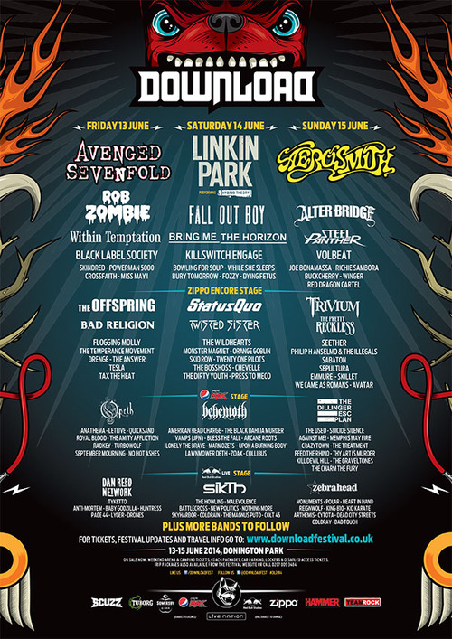 Nine New Bands Added to Download 2014 including Turbowolf, Baby Godzilla and More Baby Godzilla Post