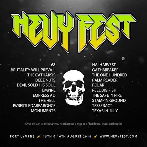 Hevy Fest Announces 2014 Dates and First 20 Bands 2 Hevy Fest Announces 2014 Dates and First 20 Bands '68 Post