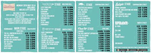 Slam Dunk Fest Stage Times Announced 2014 Post