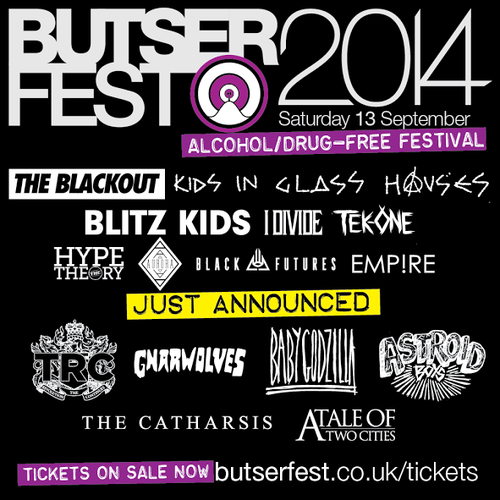 Butserfest Adds 6 More Bands; Gnarwolves, TRC, Baby Godzilla and More A Tale of Two Cities Post