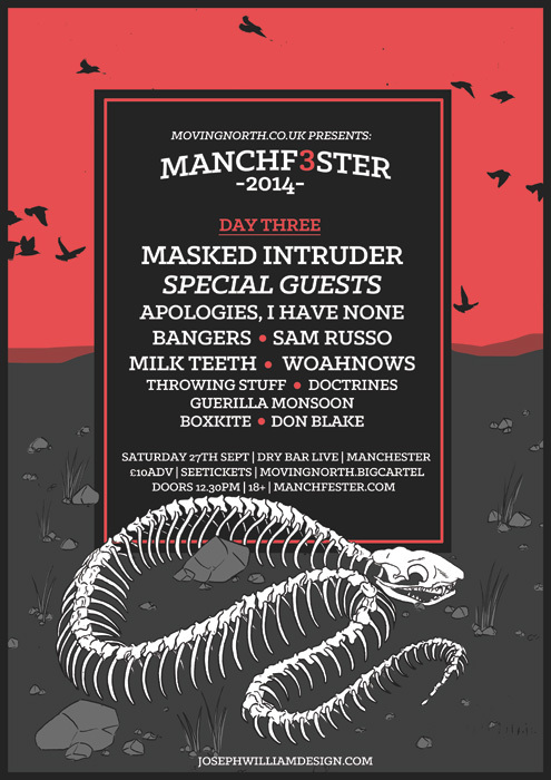 Masked Intruder Set To Headline Day 3 of ManchFESTer 2014 Apologies I Have None Post