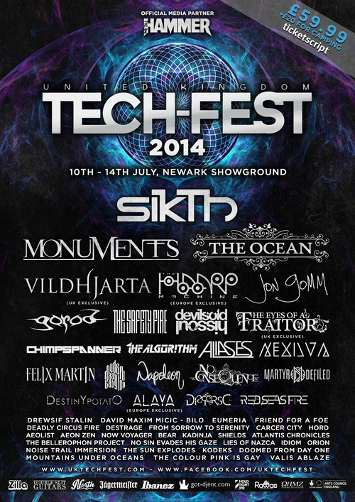 Sikth Announced as UK Tech-Fest Headliner; Monuments and Jon Gomm Added to the Line-Up Jon Gomm Post