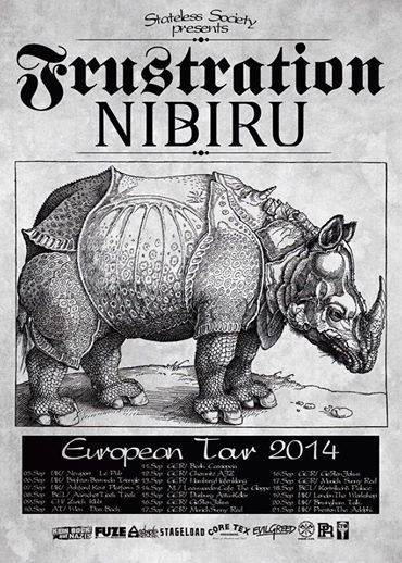 Frustration and Nibiru Announce UK Shows Carry The Weight Records Post