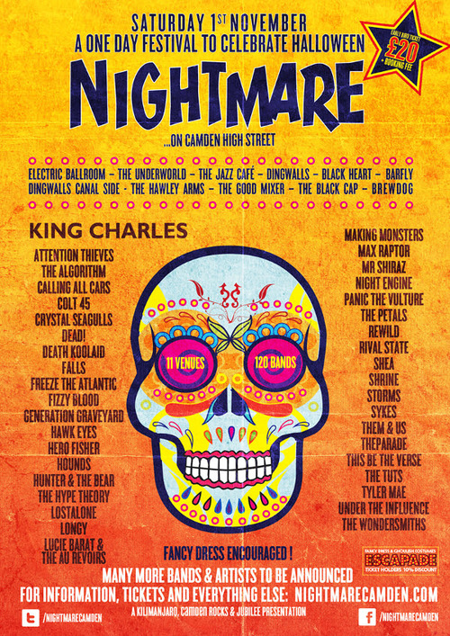 Nightmare Festival Announced Attention Thieves Post