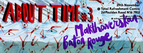 About Time Festival #3 Adds Martha, Claw the Thin Ice, Nudes and More Belly Kids Post
