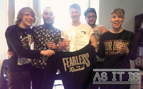 As It Is Join Fearless Records As It Is Post