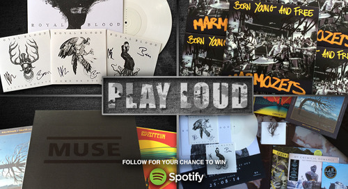 Warner Music Launch 'Play Loud' Spotify Playlist Competition Biffy Clyro Post