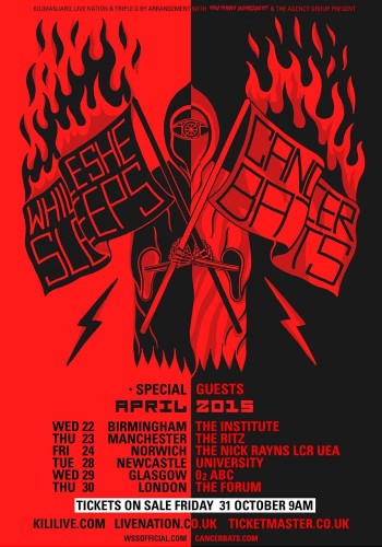 While She Sleeps and Cancer Bats Announce New Albums and Co-Headline UK Tour Together Arsenic in the Year of the Snake Post