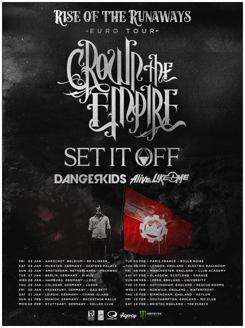 Set It Off and Crown The Empire Announce February UK Tour Alive Like Me Post