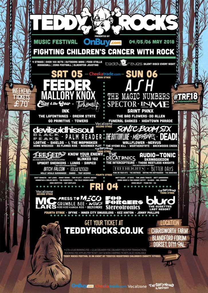 Playlist: Teddy Rocks Festival 2018 Ash Playlists