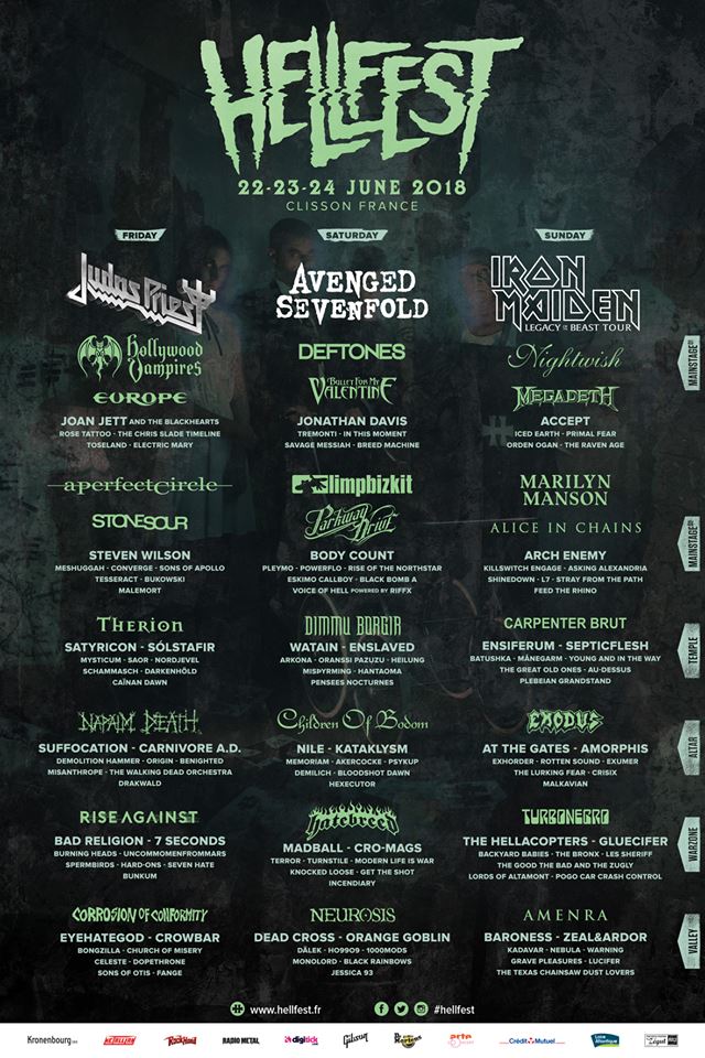 Fives: The Walking Dead Orchestra's 5 Bands to Watch at HellFest 2018 2 Fives: The Walking Dead Orchestra's 5 Bands to Watch at HellFest 2018 Hellfest Fives