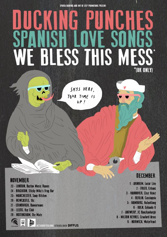Playlist: Spanish Love Songs’ Essential Tour Tracks 2 Spanish Love Songs Ducking Punches We Bless this Mess