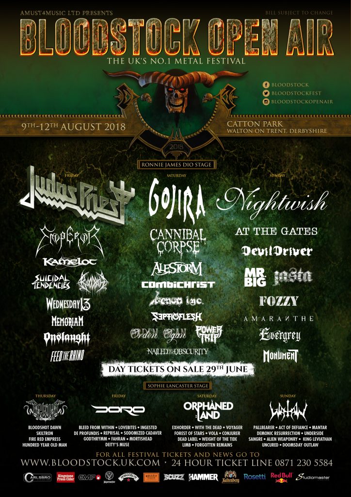 Fives: Sertraline's Top 5 Bands to Watch at Bloodstock Open Air 2018 Fives