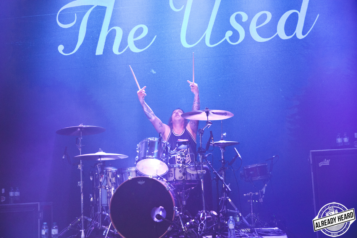 The Used - o2 Shepherds Bush Empire, London - 31/08/2018