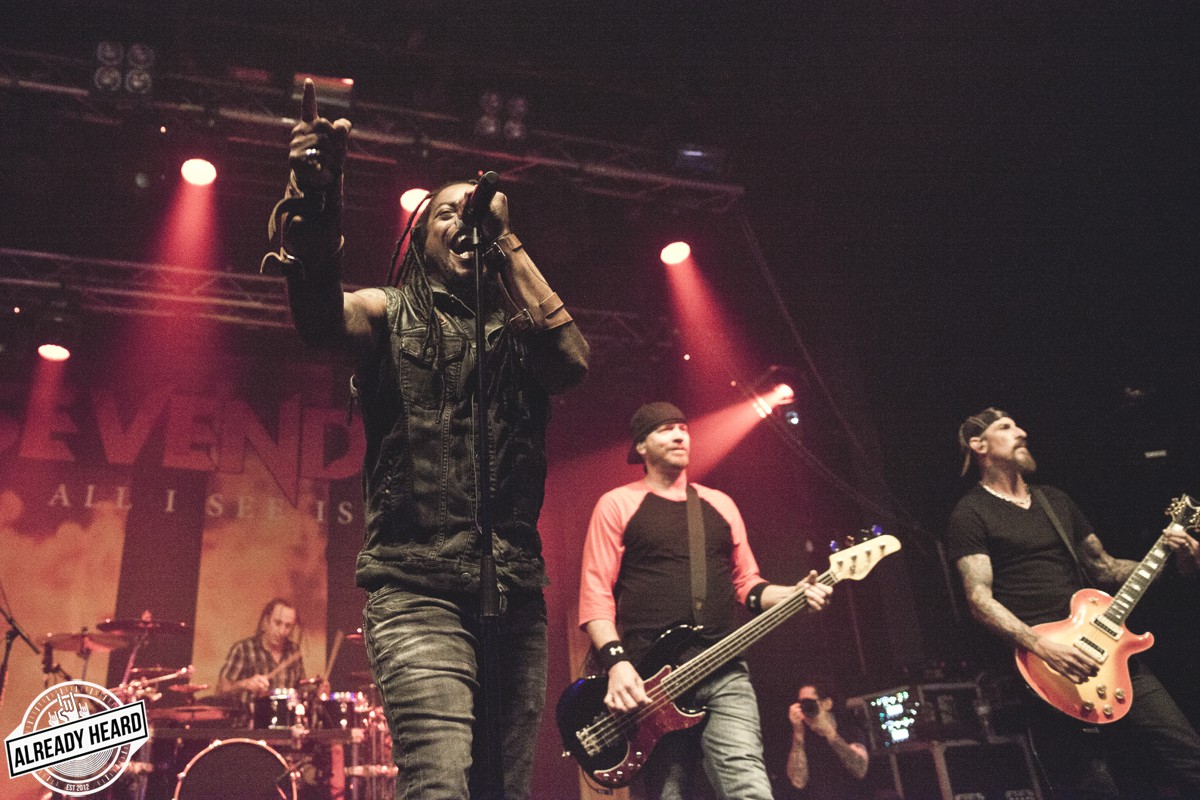 Sevendust - Electric Brixton, London - 2/12/2018