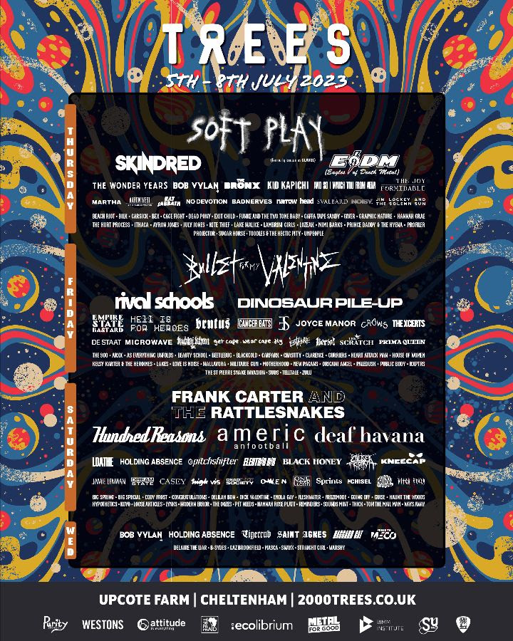Jamie Lenman and More Added to 2000Trees Festival 2023 2000trees Festival News