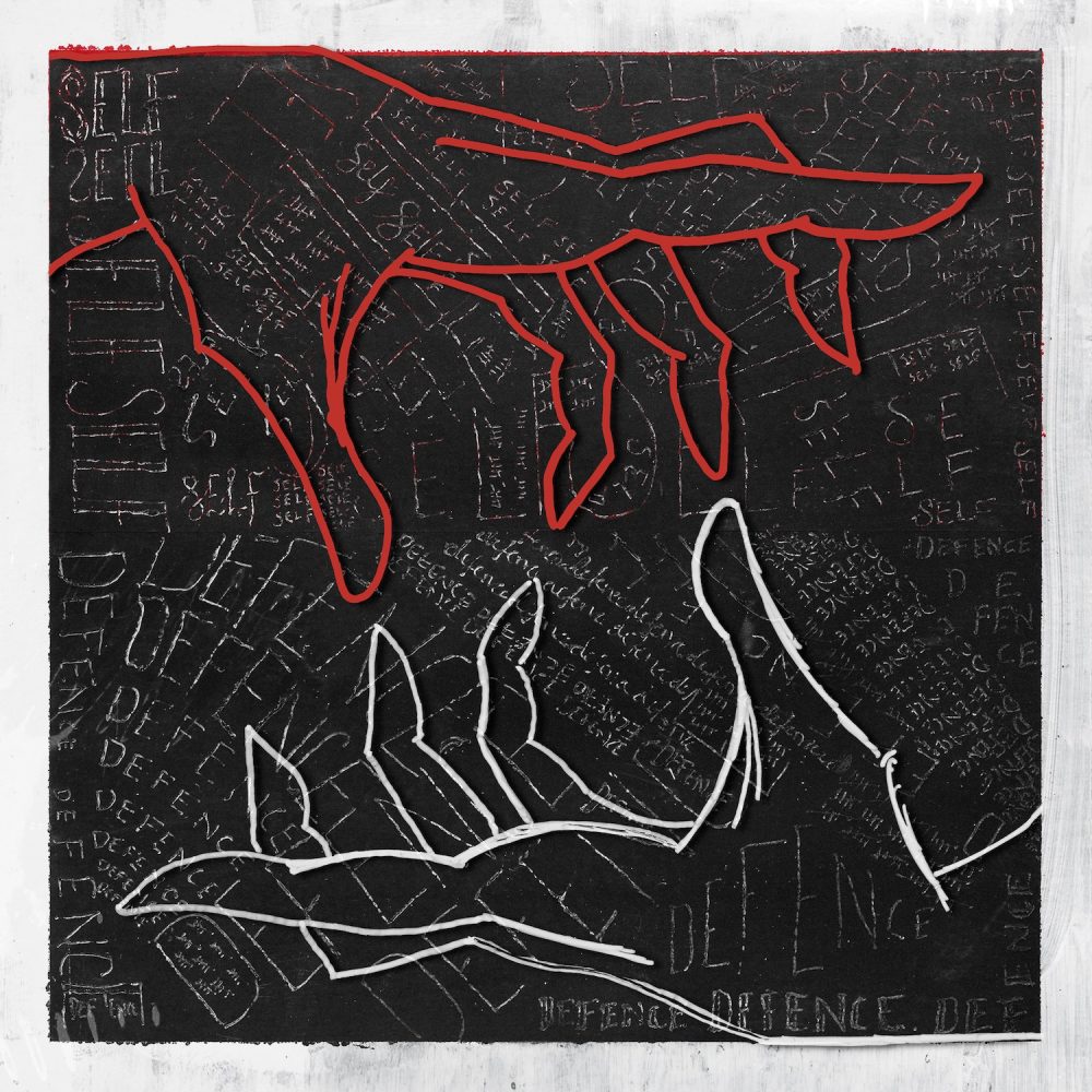 Delaire The Liar Self Defence artwork