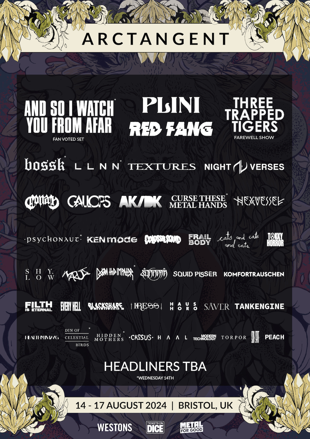 ArcTanGent Festival Announces Over 40 Bands Ahead of 10th Anniversary ArcTanGent Festival News