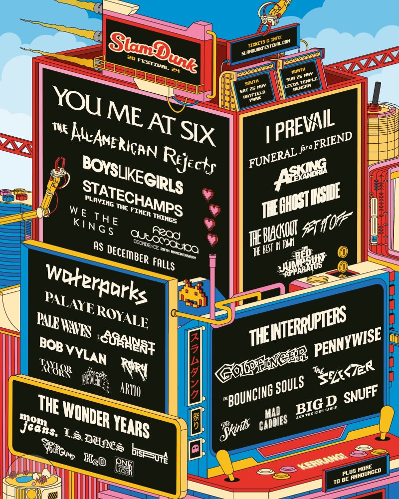 Slam Dunk Festival 2024 Adds 12 More Bands Slam Dunk Festival News