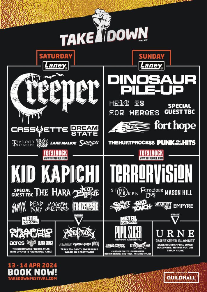 Takedown Festival 2024 Adds Pupil Slicer, Acres, Blanket, and More 1 Takedown Festival 2024 poster 3