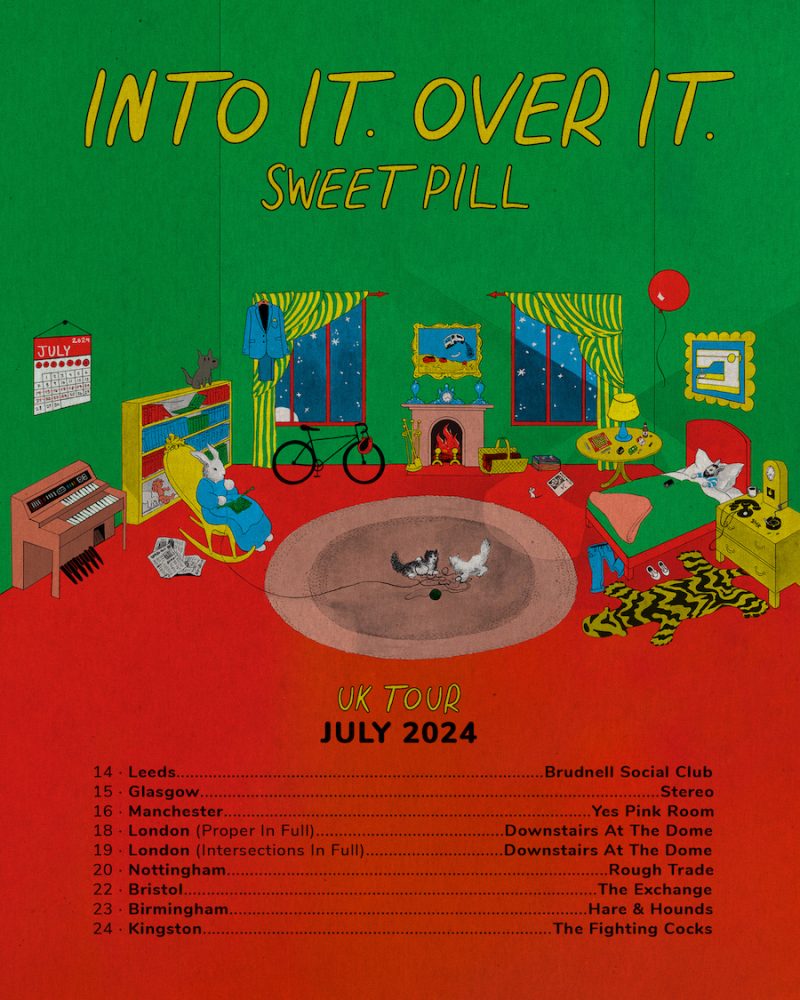 Into It. Over It. Announce July 2024 UK Dates 1 Into It Over It UK Tour 2024