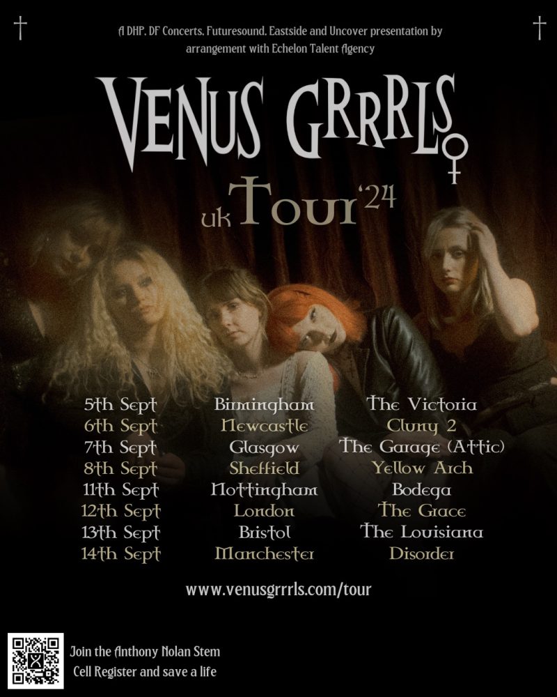 Venus Grrrls Deliver New Single and Announce Headline Dates Venus Grrrls News