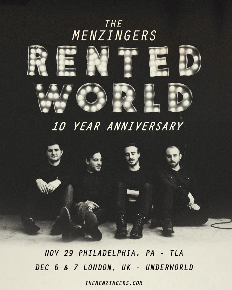 The Menzingers Announce ‘Rented World’ 10th Anniversary London Shows 1 The Menzingers Rented World 10th Anniversary Shows