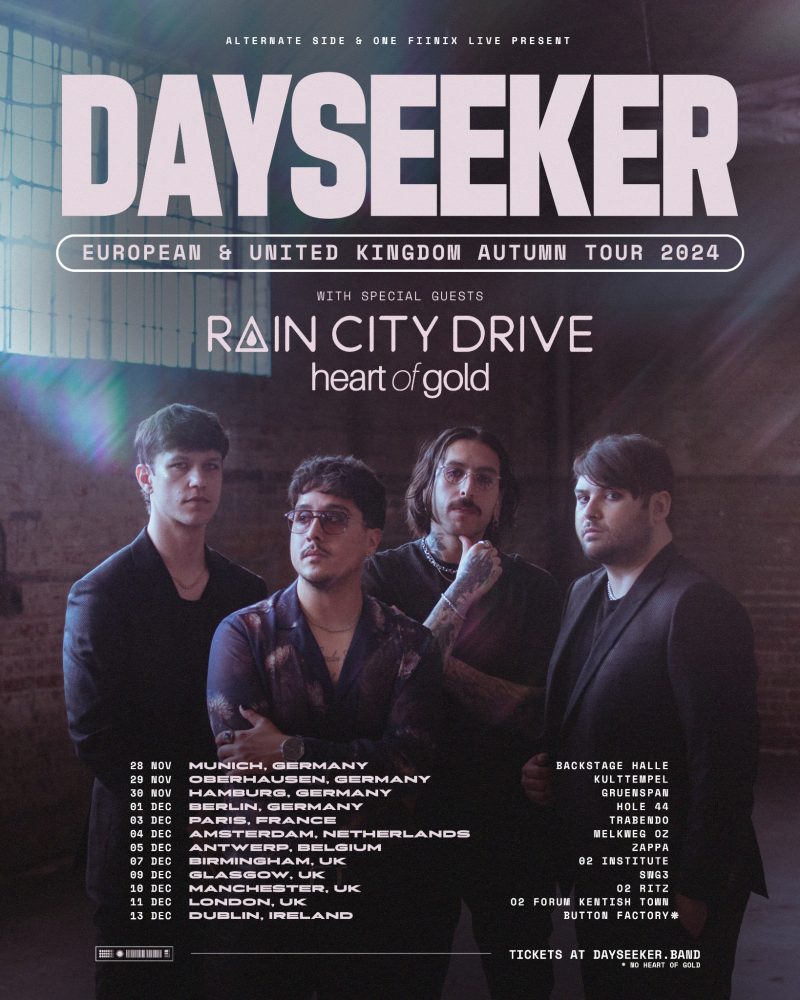 Dayseeker Set to Return To the UK and Ireland in December Dayseeker News