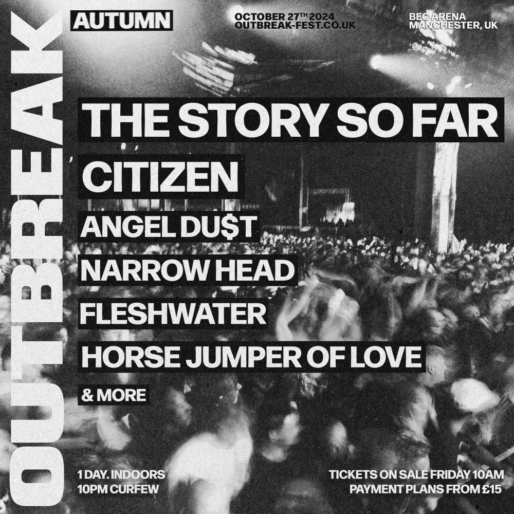 The Story So Far Detail 2024 UK Tour with Angel Du$t 2 Outbreak Autumn